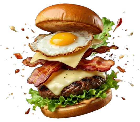 Hamburguesa deconstruida espectacular